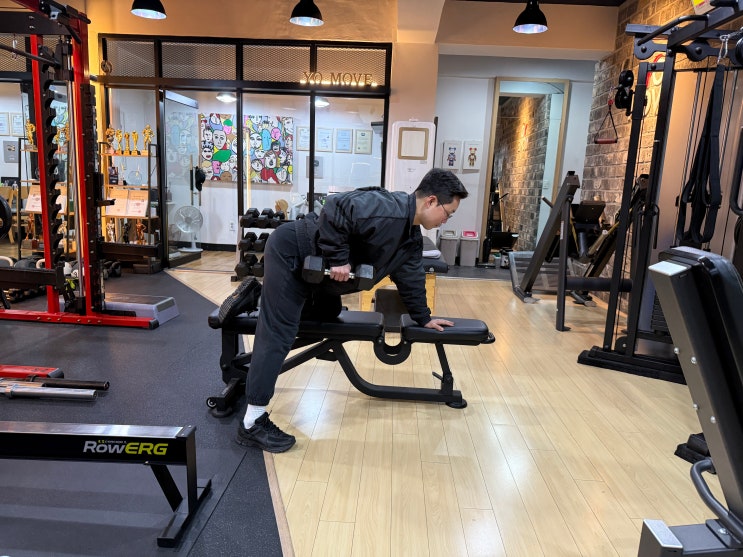  부천역 헬스장 PT가 알려주는 덤벨 등 운동 2가지면 끝!