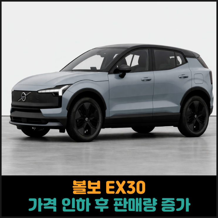  볼보 EX30, 가격 인하 후 판매량 증가
