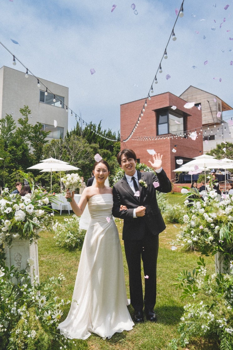  결혼식시간대 부산 기장 오린하우스 웨딩홀에서는 낮이든 오후든 완벽해요