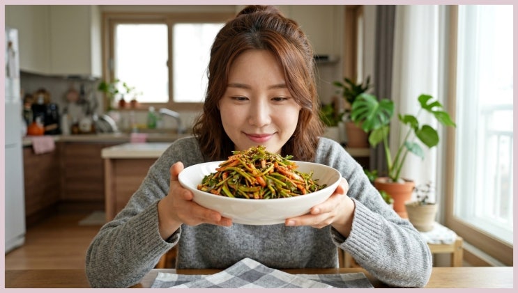  봄 식탁의 주인공! 데치지 않아 더 향긋한 미나리무침 레시피