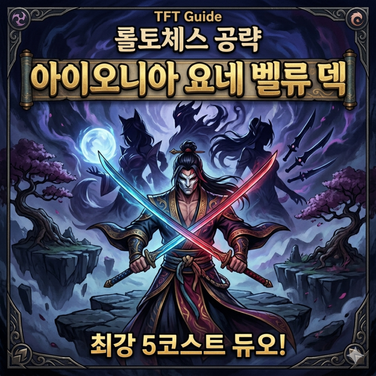 롤토체스 공략 : 아이오니아 요네 벨류 덱