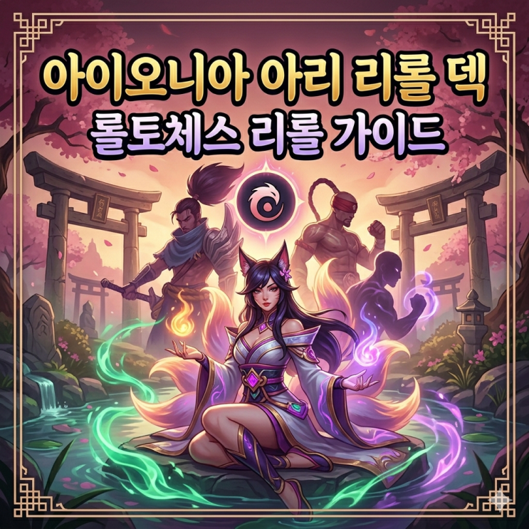 롤토체스 리롤 : 아이오니아 아리 리롤 덱