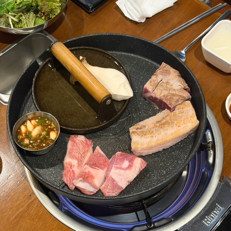  창원상남동맛집 꽃돼지식당ㅣ세트구성 좋은 창원 회식 추천