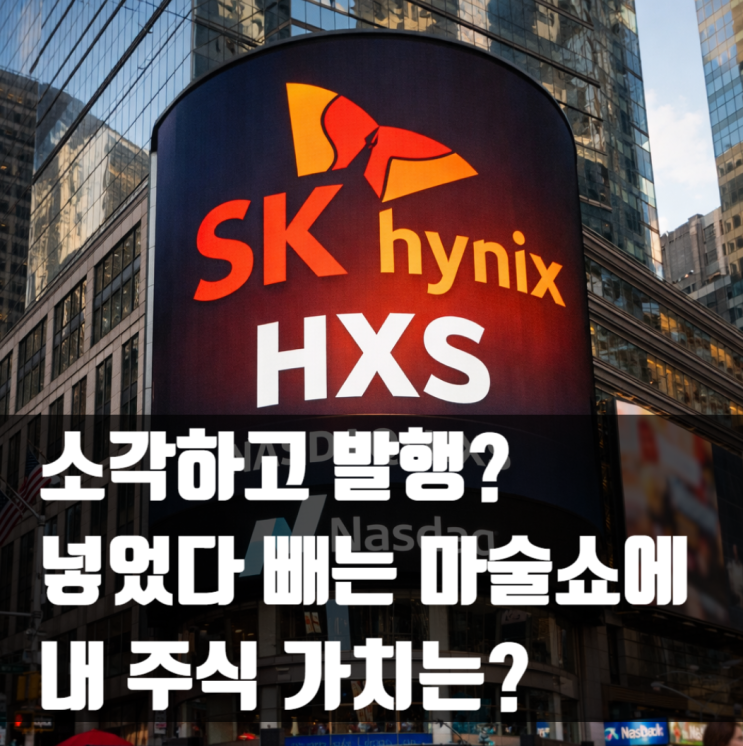  "개미들 뒤통수 맞았다?" 욕먹으면서도 SK하이닉스가 굳이 미국행 택한 진짜 이유 (+물적분할 규제, 밸류에이션)