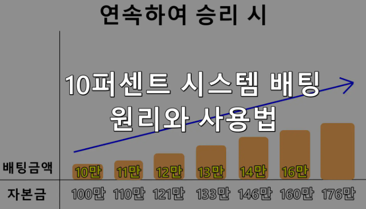  카지노 바카라 10퍼센트 시스템 배팅 마스터하기