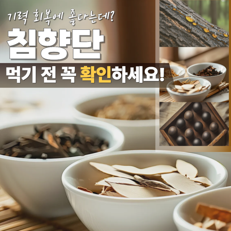  침향단 효능 7가지 부작용 먹는법