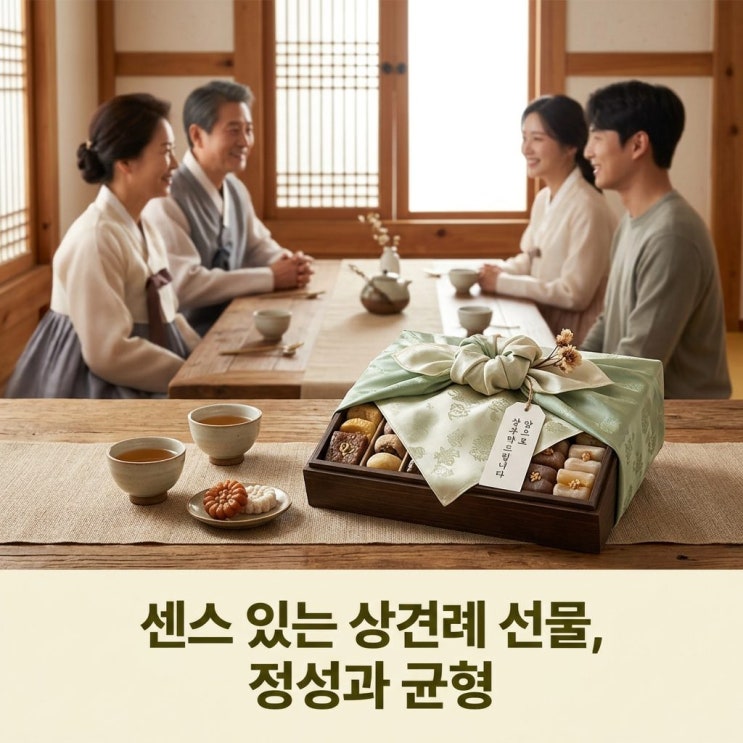  상견례 센스있는 양가 부모님 선물 추천