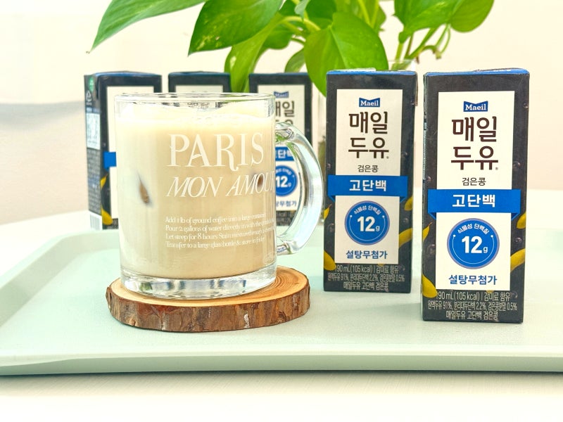 성분 좋은 고단백 검은콩 두유추천 (내돈내산)