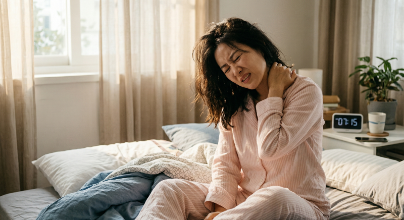 경추통과 경추성 두통: 마사지, 근육이완제보다 효과좋은 '이것'