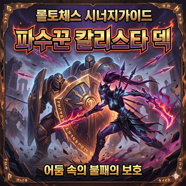 롤토체스 시너지가이드 : 파수꾼 칼리스타 덱
