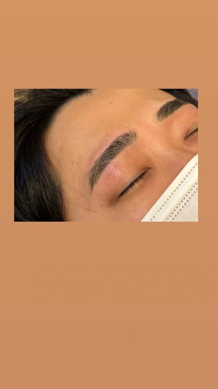  남자 눈썹 문신을 고민 중이라면 남자 눈썹 왁싱을 먼저 시도해보세요. 영등포 왁싱샵 "청춘케어"