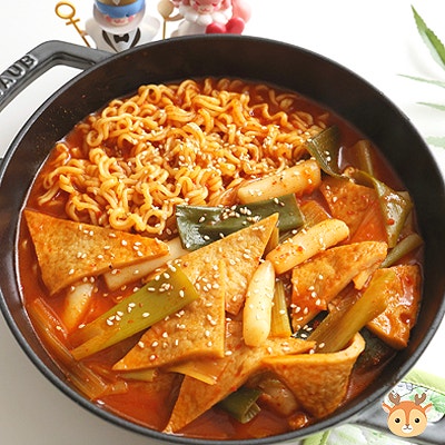 라면요리 류수영 라볶이 황금 레시피 라면볶이