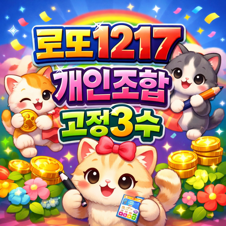  2026 로또 1217회 개인 조합 고정 3수 해외로또분석 패턴분석 , 지금 주목받는 핵심 흐름은!? 