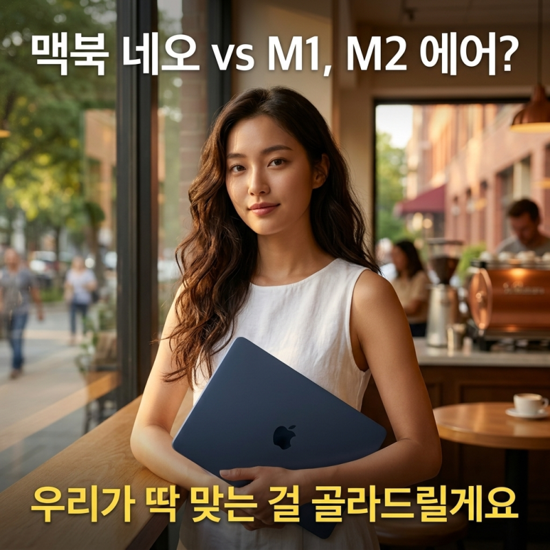 맥북 네오 vs M1 M2 에어 중고, 딱 골라드립니다.