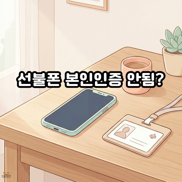  선불폰 본인인증 안 됨? 패스(PASS) 앱까지 완벽 지원되는 이유