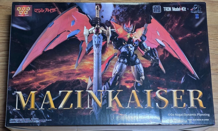  반년만에 받은 창모완 마징카이저 개봉기 (feat. 국내 예약 특전 마커 3종 세트 + 니퍼)