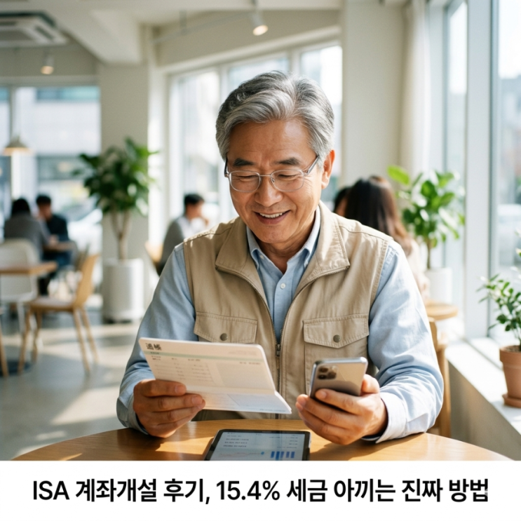  ISA계좌개설, 이자 세금 15.4% 떼기 너무 아까워서 제가 직접 만든 후기 (2026 최신)