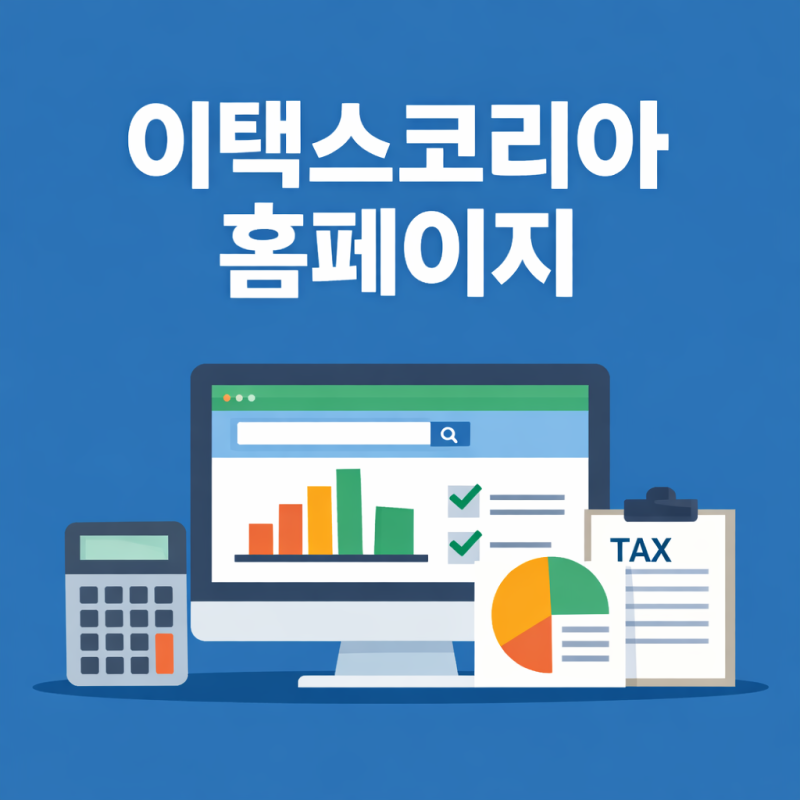 이택스코리아 홈페이지 어디부터 봐야 덜 헤맬까, 세무자료 찾을 때 왜 자꾸 다시 들어가게 ....
