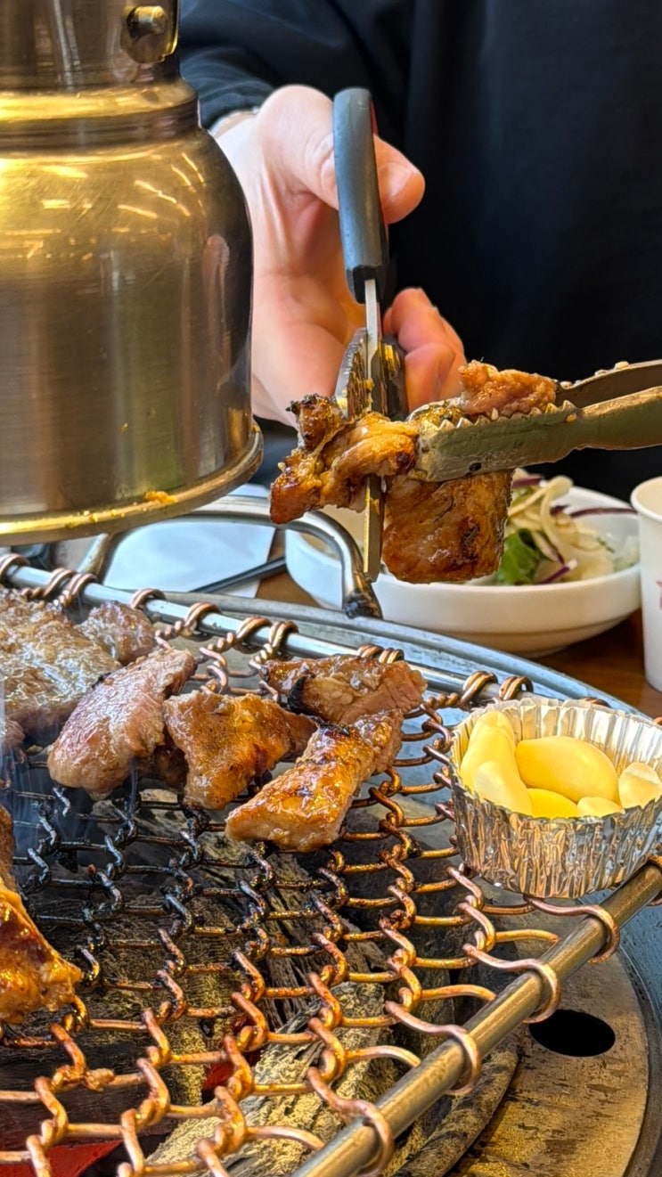  송내역맛집 화로구이 송내점 된장 양념 돼지갈비 인생 김치찌개 후기