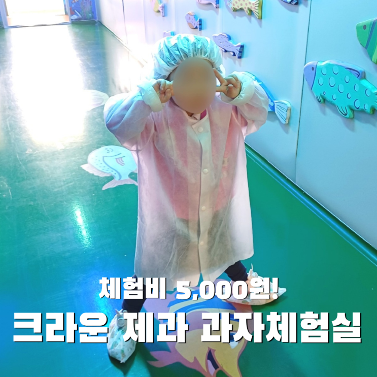  대전 과자 공장 견학 크라운 제과 과자 체험실 후기 | 아이1+보호자2 예약 방법