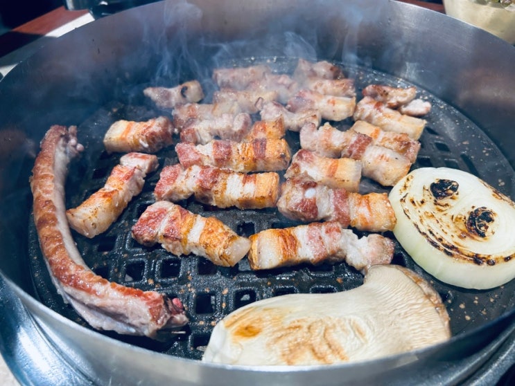  [서울/용산] 신용산맛집 추천 | 고기 구워주는 오겹갈비 맛집 금은돈신용산점 찐 방문 후기