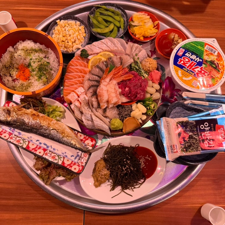  [우기식당 바다점 영등포점] 영등포 숙성회 맛집 숙성모둠회 봄쭈꾸미 후기