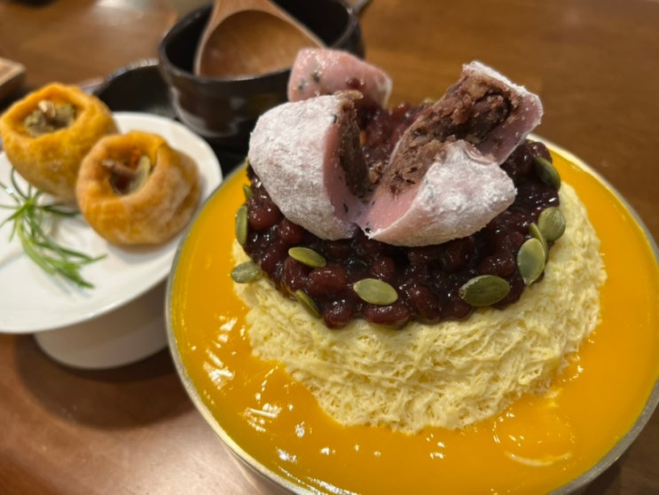  대전 롯데백화점 카페 9층 향옥찻집: 가족과 즐기기 좋은 전통 디저트