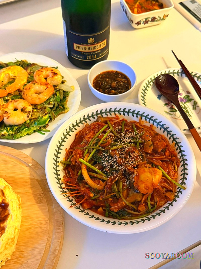 아귀찜 만들기 레시피 | 인생 첫 도전 아구찜(+마켓컬리 손질아구)