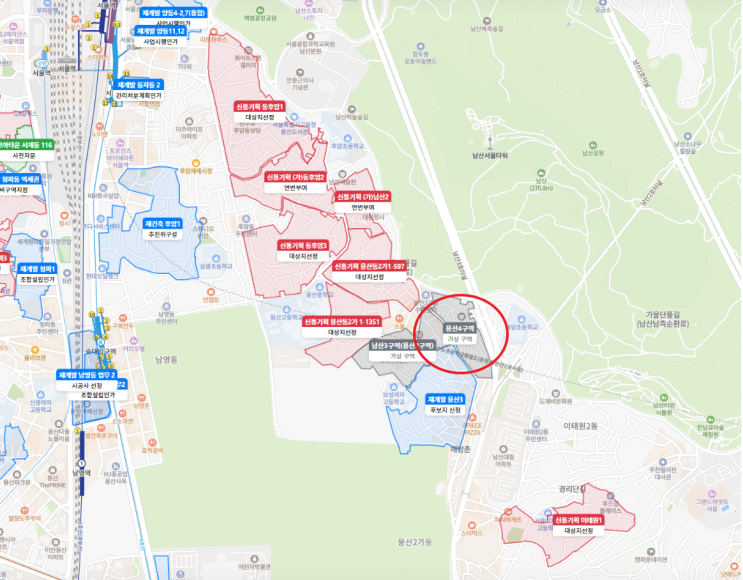  [임장 사전 스터디] 서울 용산구 용산 4구역(가칭) :: 해방촌 재개발 벨트의 완성, 남산 아래 마지막 퍼즐