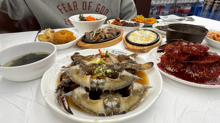  합정 간장게장 푸짐한 셀프바 대만족 알꽉찬 명현만간장게장 솔직 후기