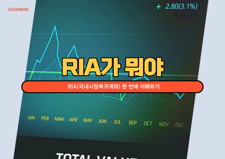   RIA(국내시장복귀계좌) 한 번에 이해하기