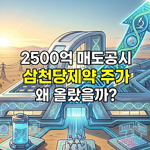 삼천당제약 전인석 대표의 2,500억 매도 공시에도 주가가 폭등한 진짜 이유?