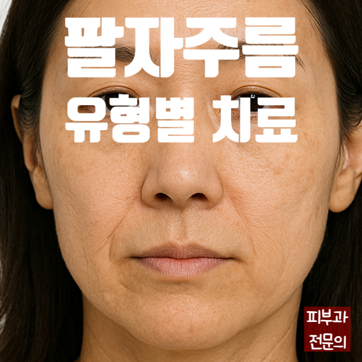  팔자주름을 해결하는 방법 (볼륨감소형/살쳐짐형/긴주름형/아코디언주름/복합형)