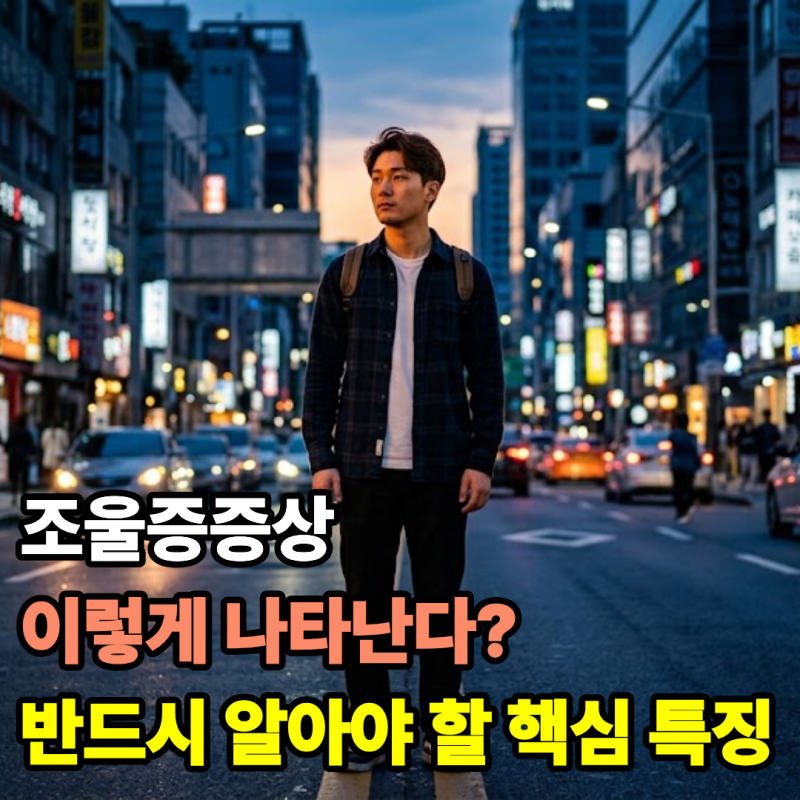 조울증증상 이렇게 나타난다? 반드시 알아야 할 핵심 특징