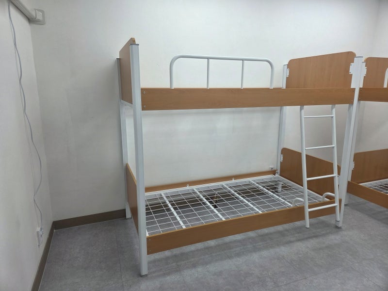 기숙사 철제 2층 침대 제작 전문 ,50파이 파이프의 견고함이 다른 이유