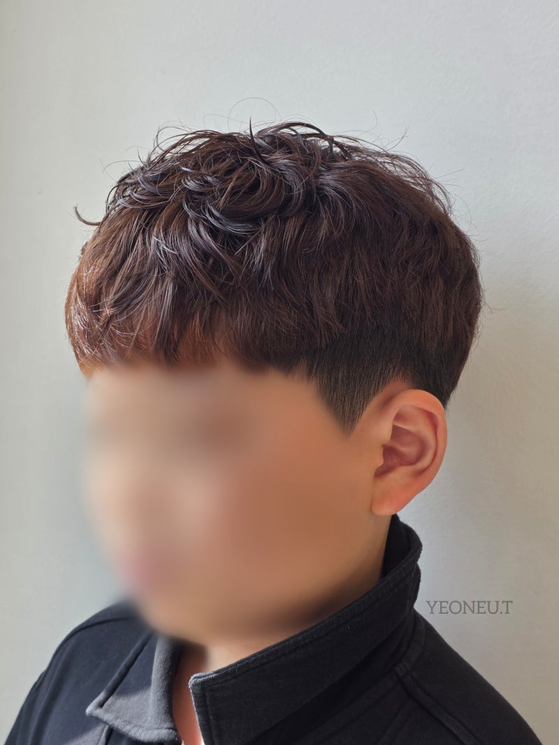 남자펌 쉐도우펌 / 군산 내흥동 구암동 조촌동 미용실 이음헤어 여니실장