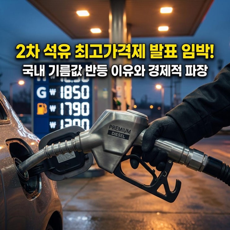 2차 석유 최고가격제 발표 임박! 국내 기름값 반등 이유와 경제적 파장