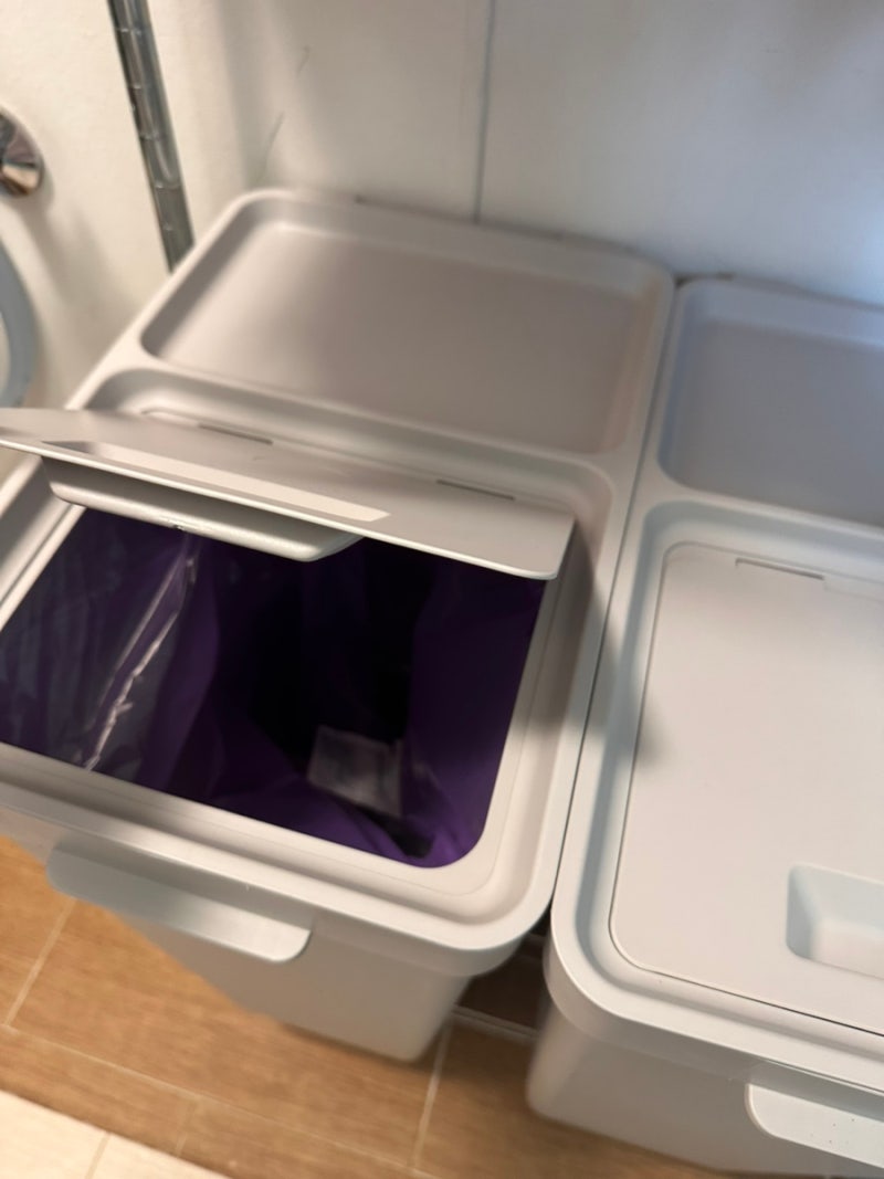 봄맞이 청소 이케아 홀바르 분리수거 휴지통 (내돈내산)
