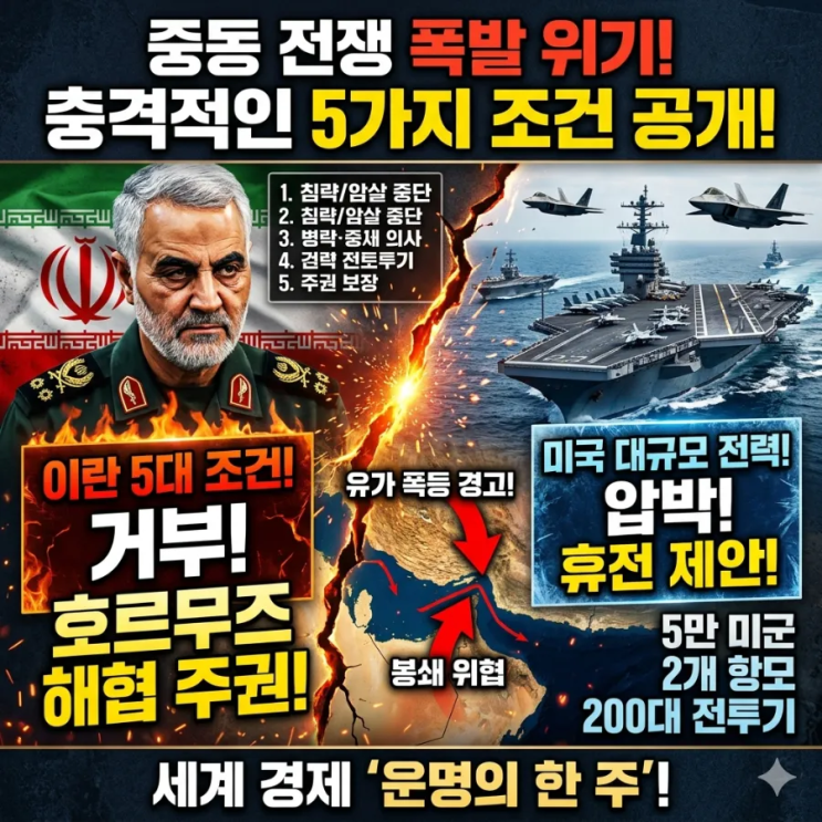 "<b>이란</b> vs 미국, 타협점은 없는가? 핵심 쟁점 5가지 완벽 분석"