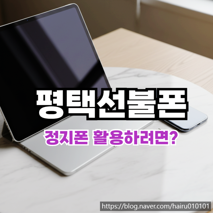  평택선불폰 유심 정지폰 활용 개통 신청하는 방법은?