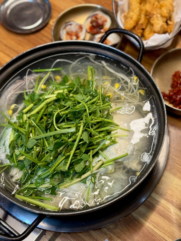  복진면 백운호수본점 복지리, 복튀김, 복껍질 복요리 맛집