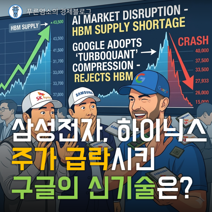  삼성전자, 하이닉스 주가 급락시킨 구글의 신기술은 무엇?