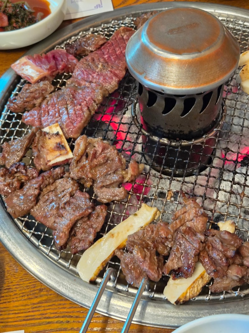 상무지구 숯불구이 맛집 광양숯불구이 상무본점 한우 소갈비 추천