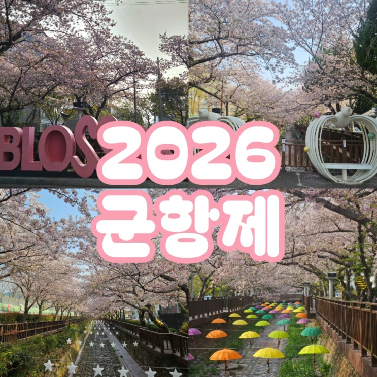  2026 진해 군항제 벚꽃축제 정보 군부대 개방 셔틀버스 벚꽃 개화 현황