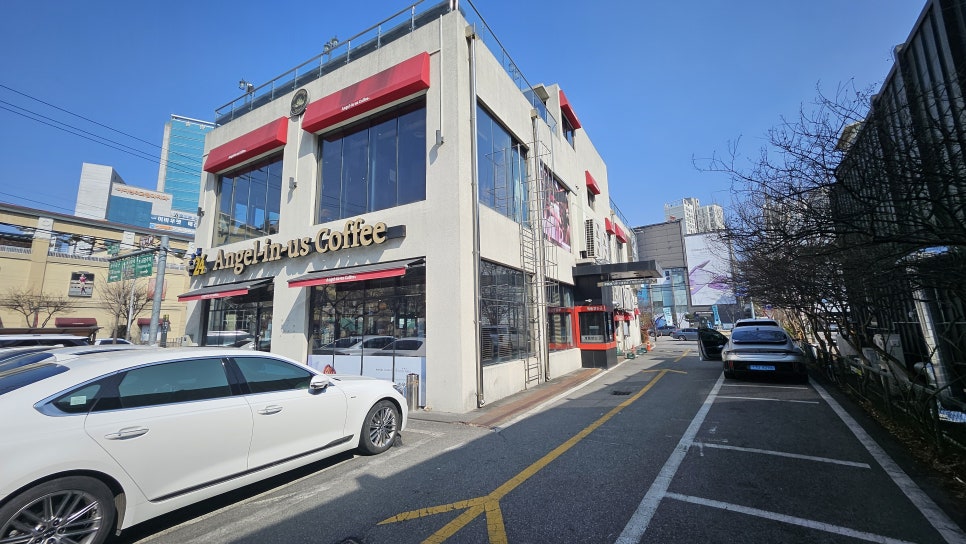 광주시스템비계 KFC 리모델링 외관 PVC망 RPP 신재설치
