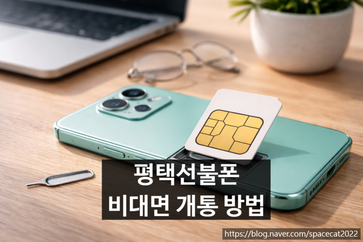 평택선불폰 비대면 유심 개통 방법 최신 정리
