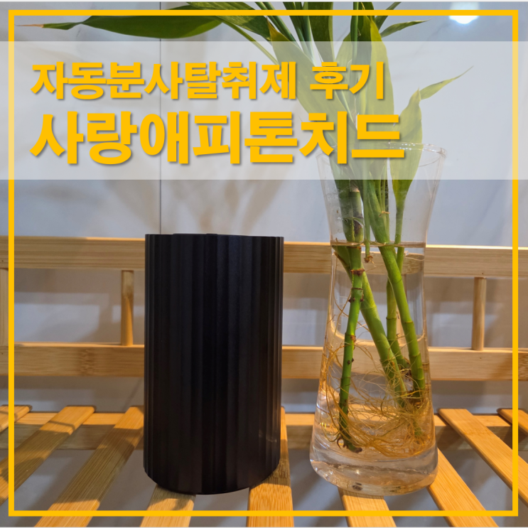  사랑애피톤치드 자동분사탈취제 후기, 화장실 냄새 고민 끝난 이유