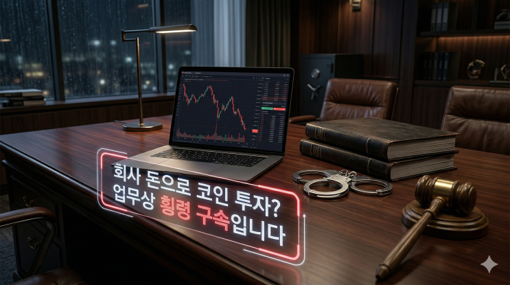  법인 자금으로 코인 투자했다가 횡령죄로 경찰조사 받게 생겼을 때 대처법