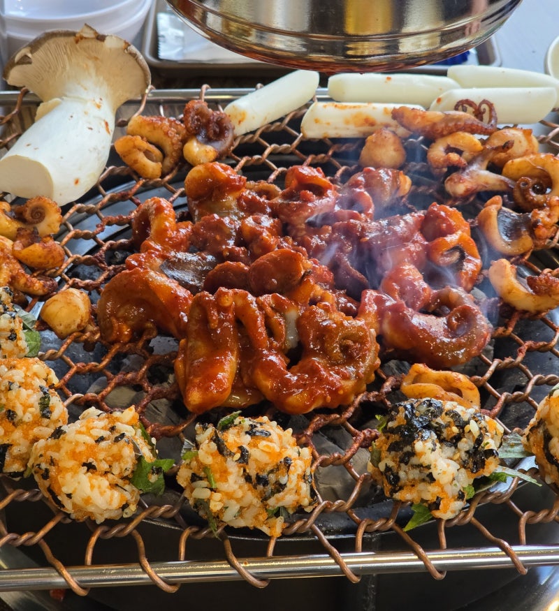 대전 쭈꾸미 맛집 김오조숯불쭈꾸미 대박예감