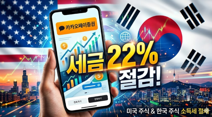  카카오페이증권 RIA 계좌 출시! 해외주식 양도세 22% 아끼는 법 (주의사항 포함)